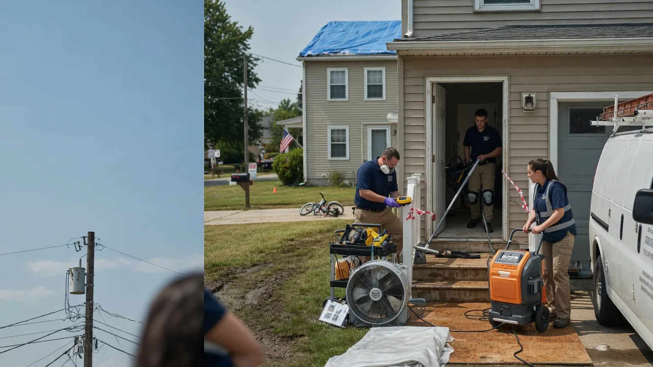 Water Damage Repair in Sondheimer, LA near me